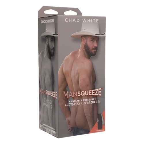 Man Squeeze ULTRASKYN Stroker Para Gluteos - Chad White