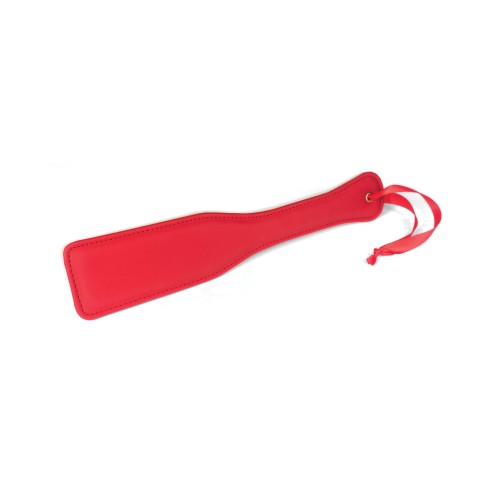 Spartacus PU Paddle Reverse Plush Red