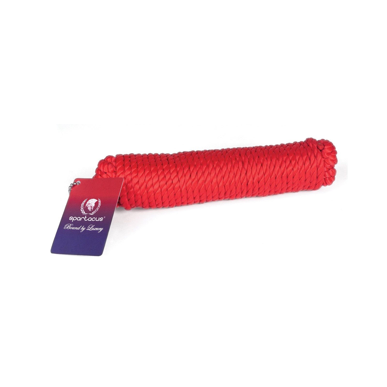 Spartacus Nylon Bondage Rope in Red