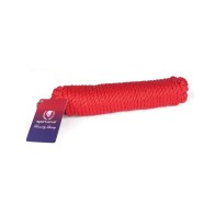 Spartacus Nylon Bondage Rope in Red