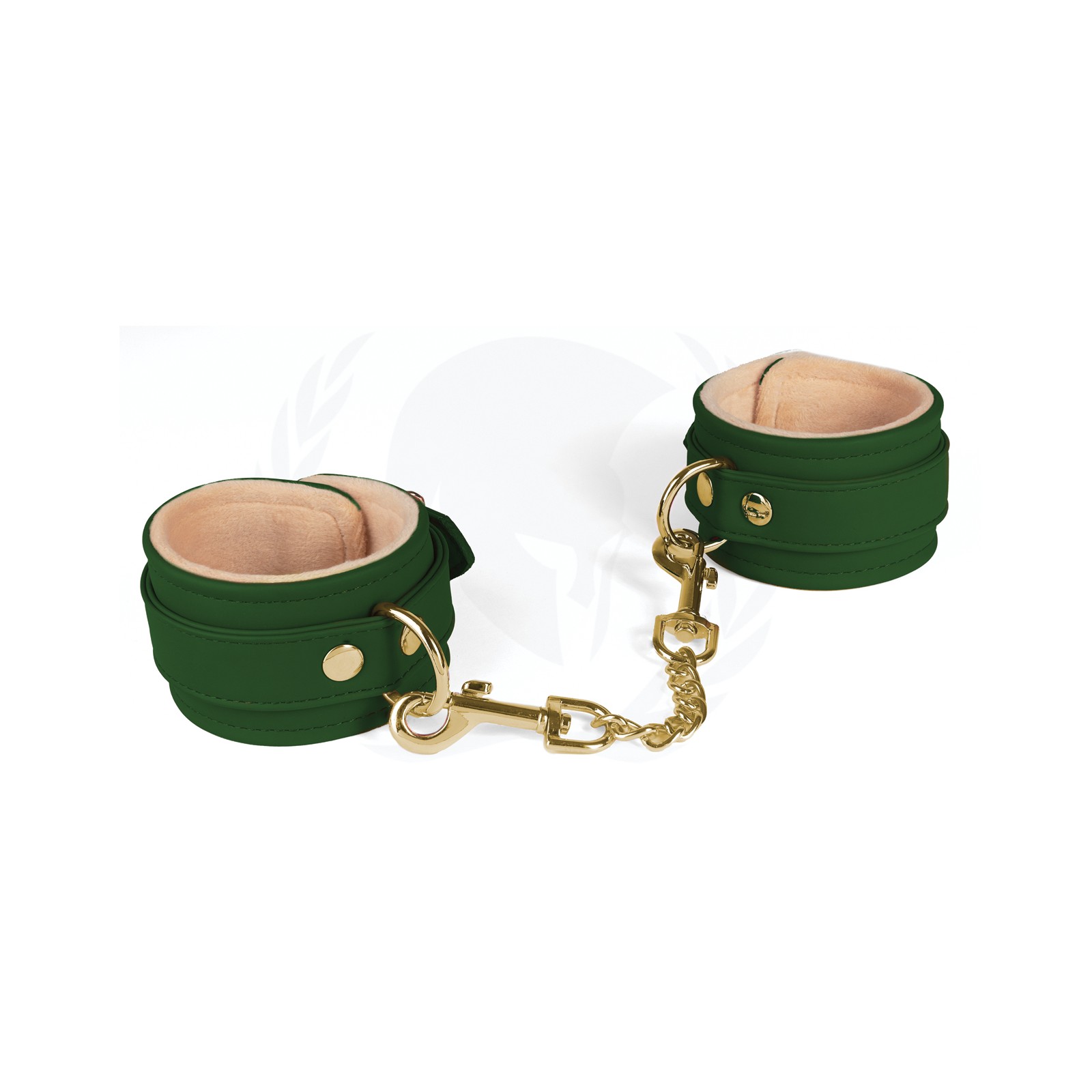 Spartacus PU Ankle Cuffs Green