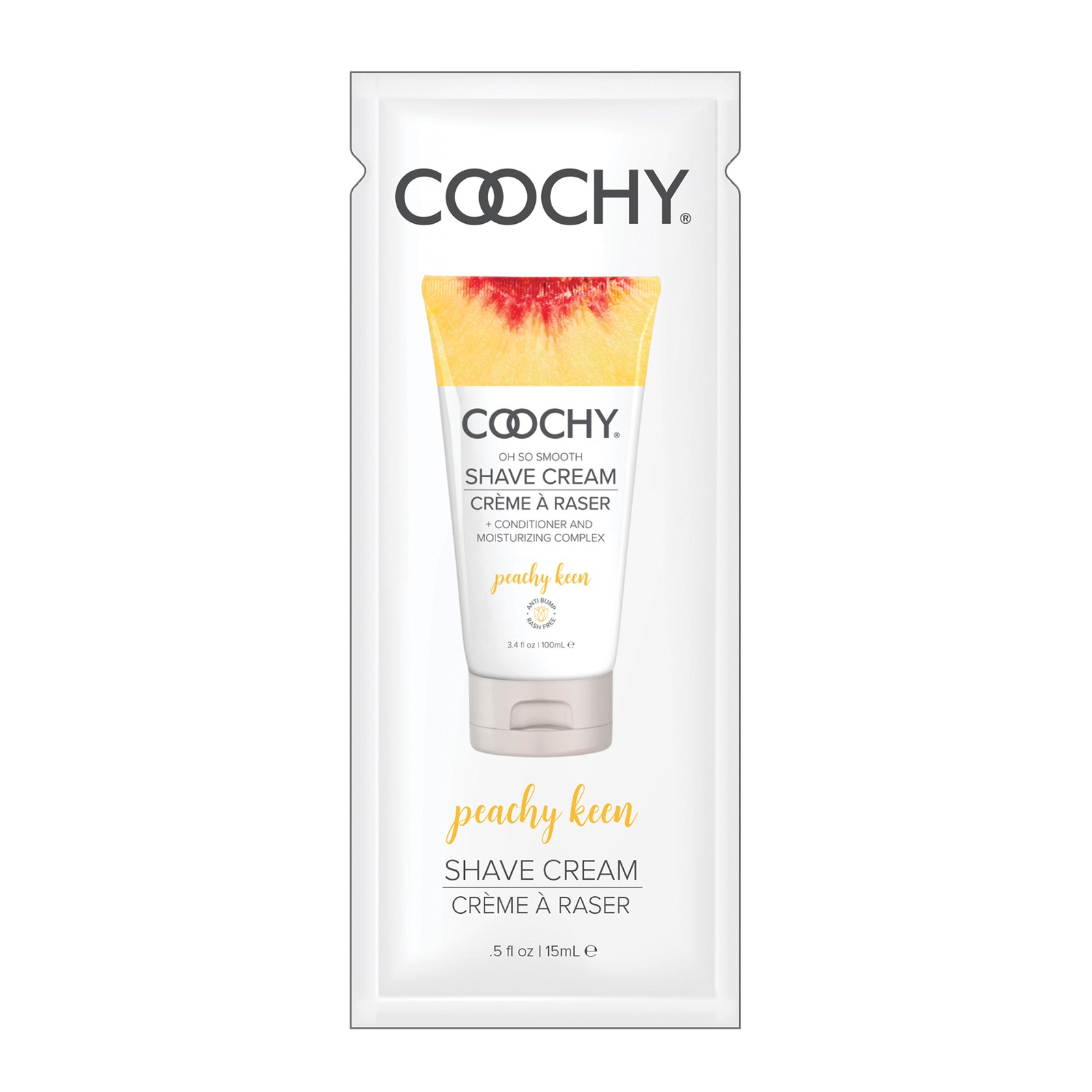 COOCHY Shave Cream Peachy Keen - Silky Smooth Shave