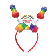 Rainbow Pecker Bopper Fun Headband