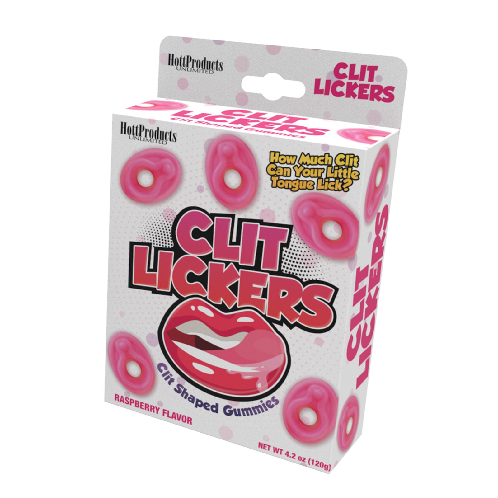 Clit Lickers Raspberry Gummies for Fun