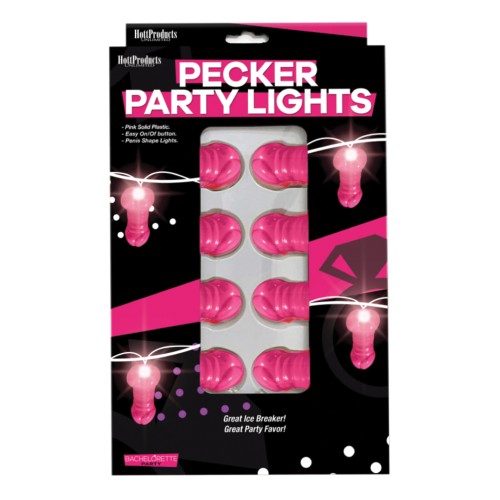 Luces de Fiesta Pecker Rosa