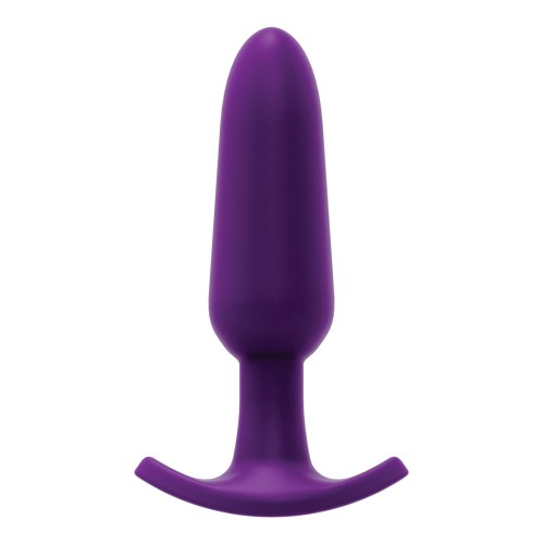 VeDO Bump Plus Vibe Anal Recargable con Control Remoto - Púrpura Profundo