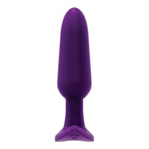 VeDO Bump Plus Vibe Anal Recargable con Control Remoto - Púrpura Profundo