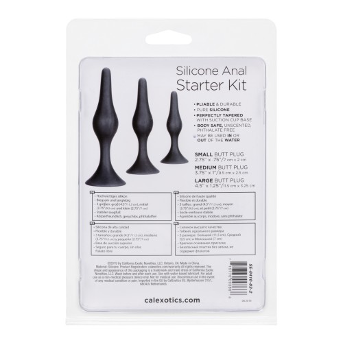 Silicone Anal Starter Kit