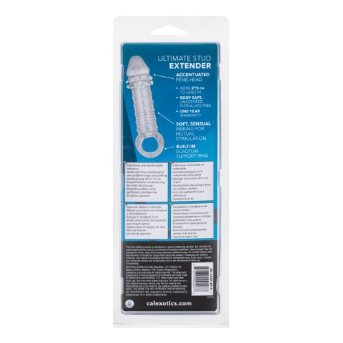 Ultimate Stud Extender Male Enhancer Clear