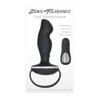 Zero Tolerance Masajeador Herramienta para el Hombre - Negro