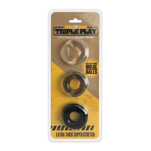 Juego de Anillos para el Pene Triple Play