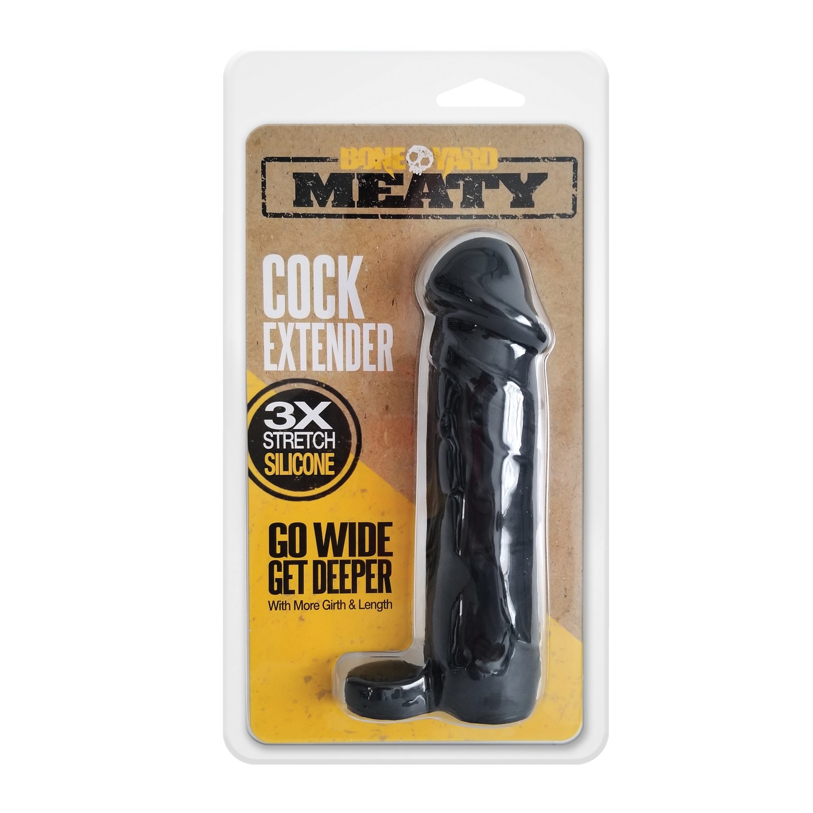 Boneyard The Man Sizer 3X Silicone Extender Black