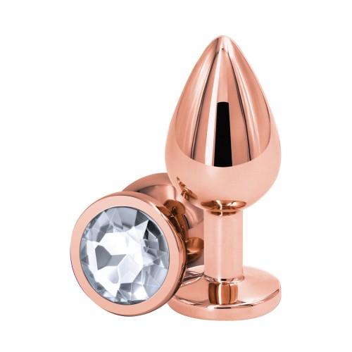 Rear Assets Rose Gold Medium Anal Toy