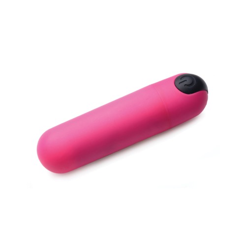 Bang! Vibrating Bullet with Remote Control - Pink