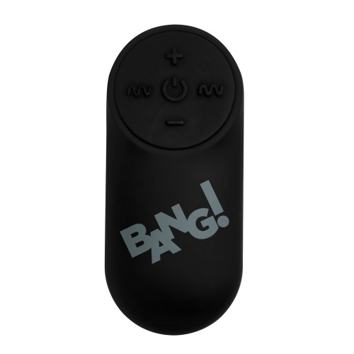 Bang! Vibrating Bullet with Remote Control - Pink