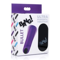 Bang! Bullet Vibrante con Control Remoto