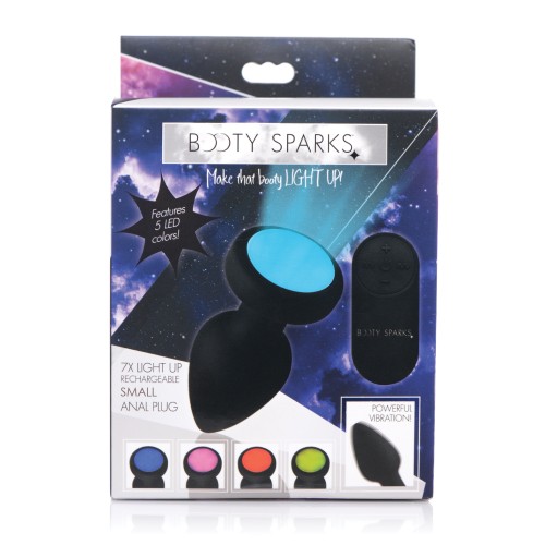 Small LED Vibrating Booty Plug for Fun Nights