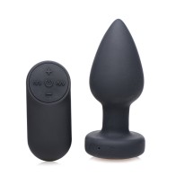 Small LED Vibrating Booty Plug for Fun Nights