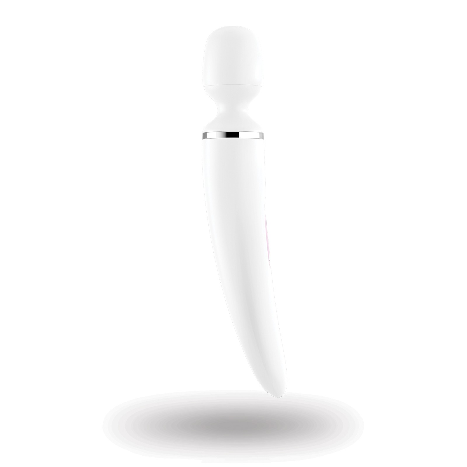 Satisfyer Wand-er Woman - White/Chrome