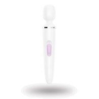 Satisfyer Wand-er Woman - Blanco/Cromo