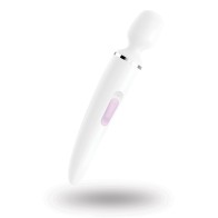 Satisfyer Wand-er Woman - White/Chrome