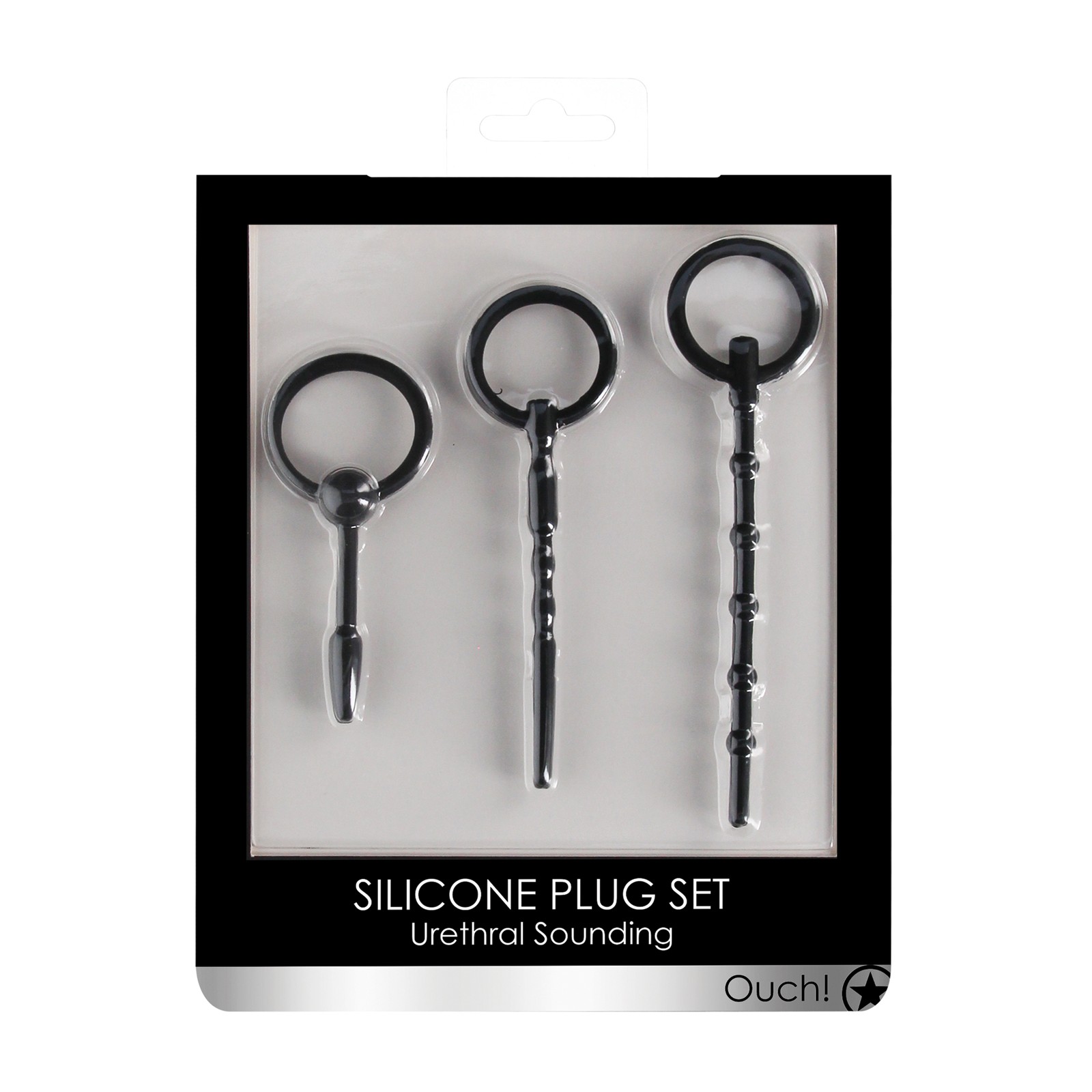 Shots Ouch Urethral Sounding Plug Set - Explore New Sensations