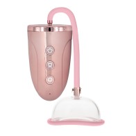 Shots Pumped Automatic Rechargeable Pussy Pump Set Rose Gold