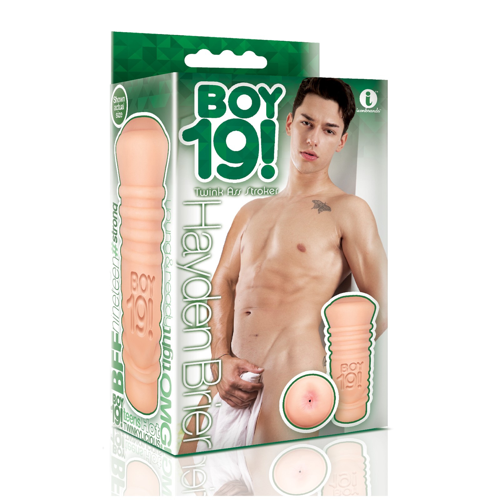 Boy 19! Stroker Teen Twink - Hayden Brier | Masturbador Ergonómico