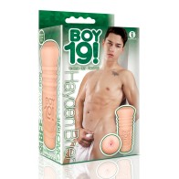 Boy 19! Teen Twink Stroker - Hayden Brier | Ergonomic Masturbator