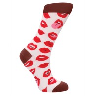 Shots Sexy Socks Lip Love - Female