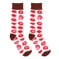 Calcetines Sexy Shots Amor de Labios - Femenino