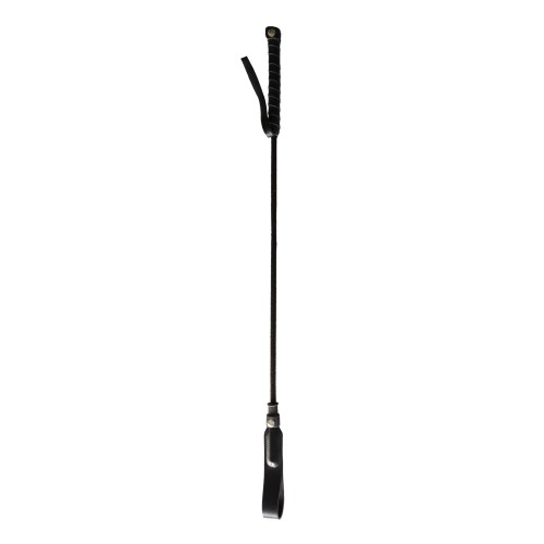 C whip Rouge Long Riding Crop Negro