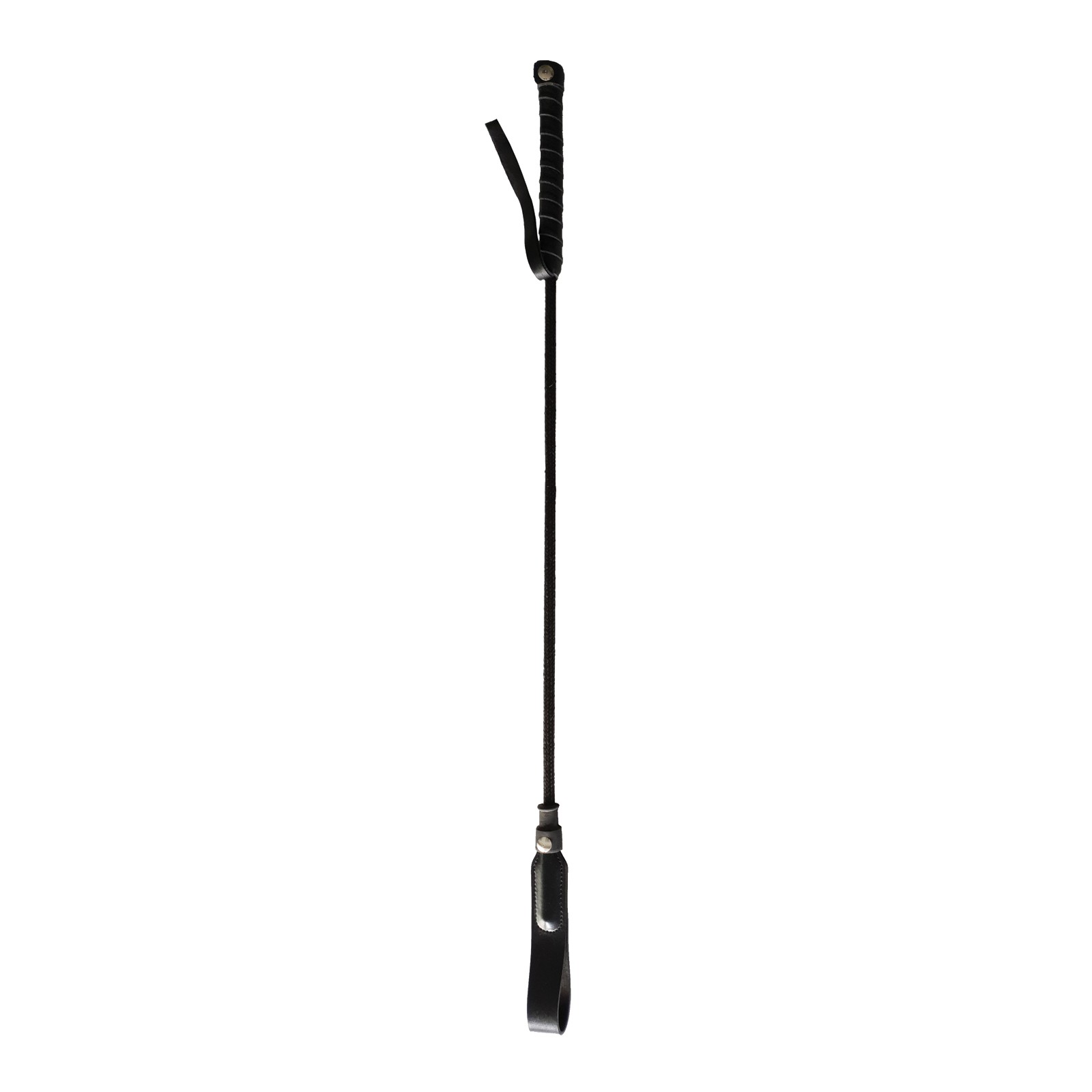 C whip Rouge Long Riding Crop Negro