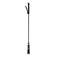 C whip Rouge Long Riding Crop Negro