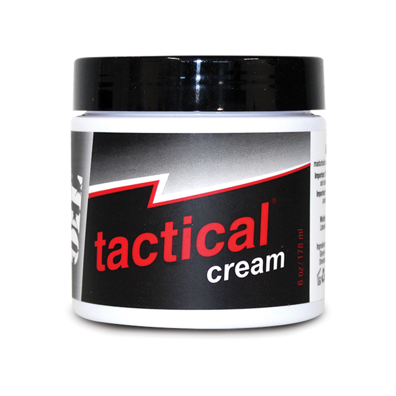 Tactical Cream - Water Based - 6 oz Jar