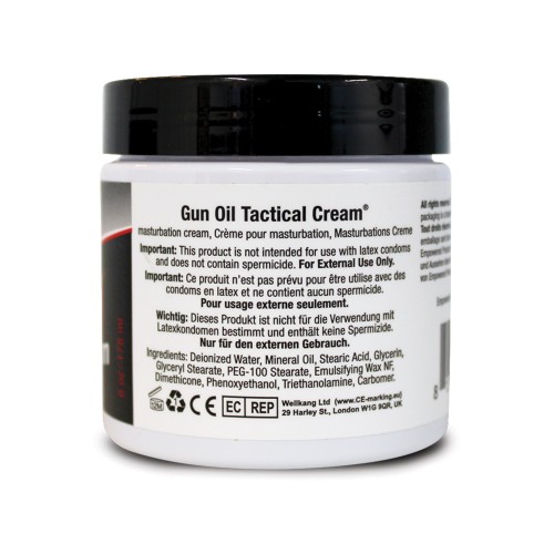 Tactical Cream - Water Based - 6 oz Jar