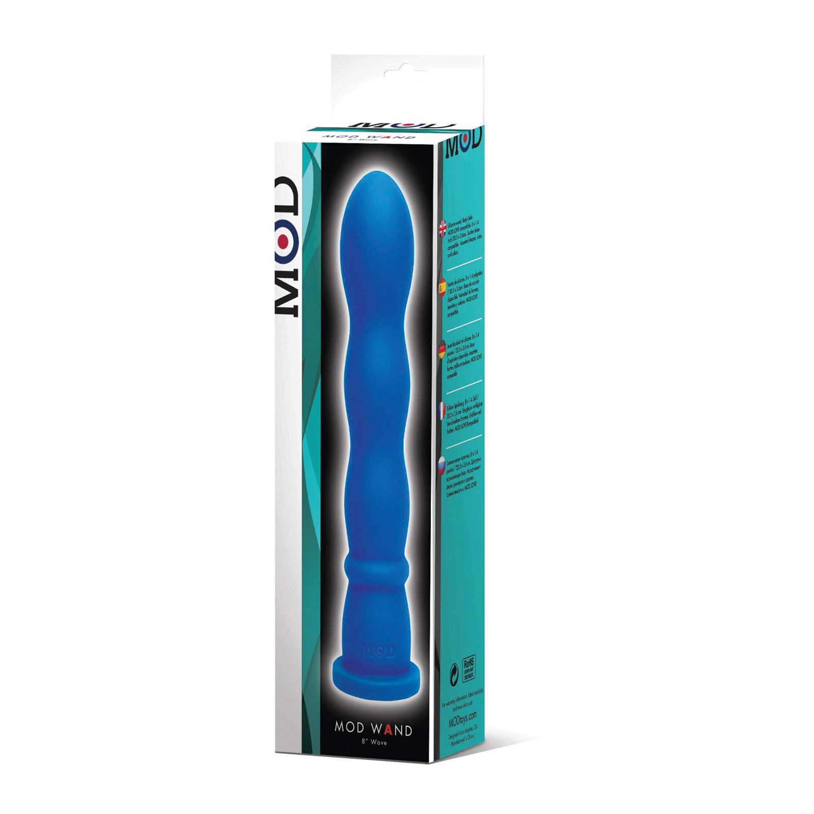 MOD Wave Wand Azul Dispositivo de Placer Silicona