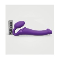 Vibrating Bendable Strapless Strap On - Intense Pleasure