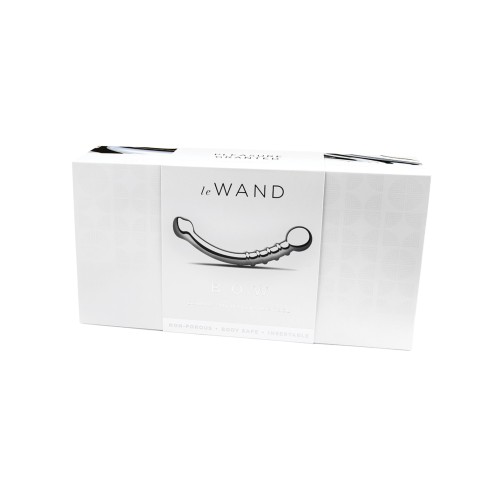 Masajeador de Acero Inoxidable Le Wand Bow para Estimulación Dirigida