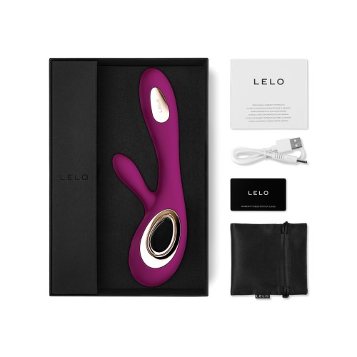 LELO Soraya Wave Deep Rose Luxury Rabbit Toy