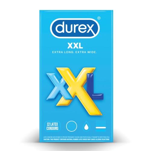 Durex XXL Condoms Extra Large Safe