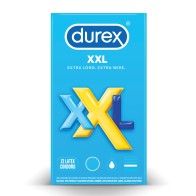 Preservativos Durex XXL Extra Grande Seguro