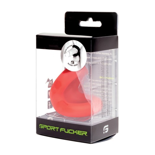 Sport Fucker Rugby Ring - Red Comfort and Versatility