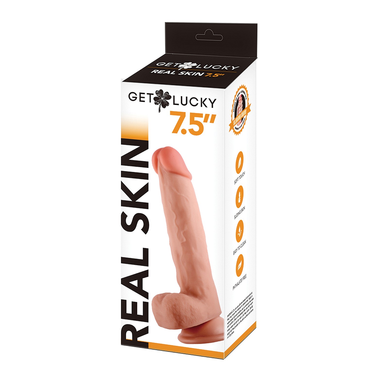 Get Lucky Real Skin Series 7.5 Inch Flesh