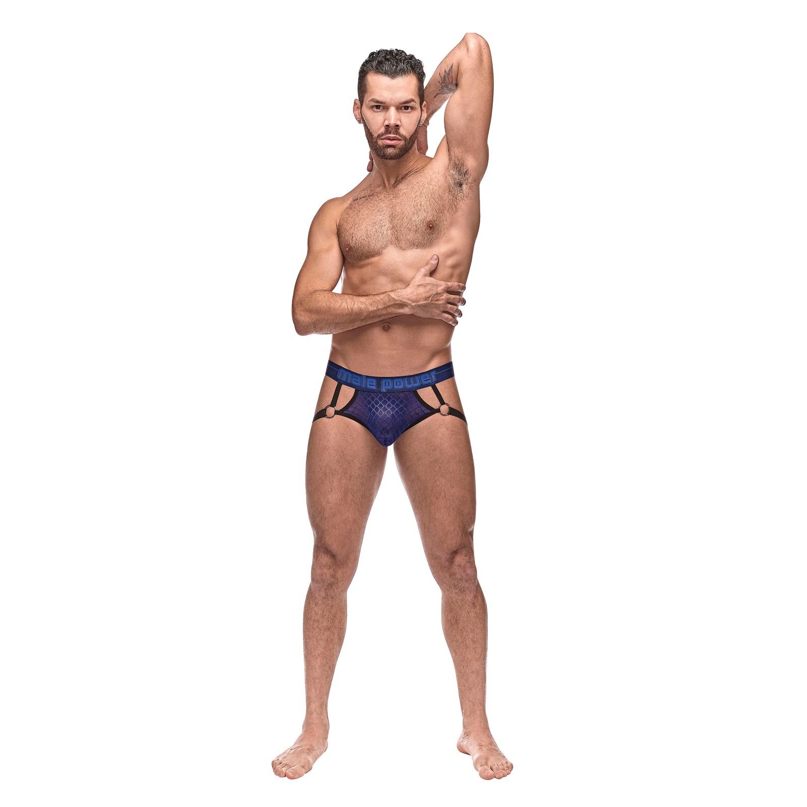 Diamond Mesh Jock Ring by Male Power