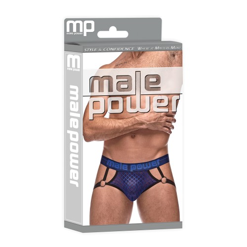 Diamond Mesh Jock Ring by Male Power