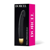 Dorcel Real Vibration M 8.6 Rechargeable Vibrator Black Gold