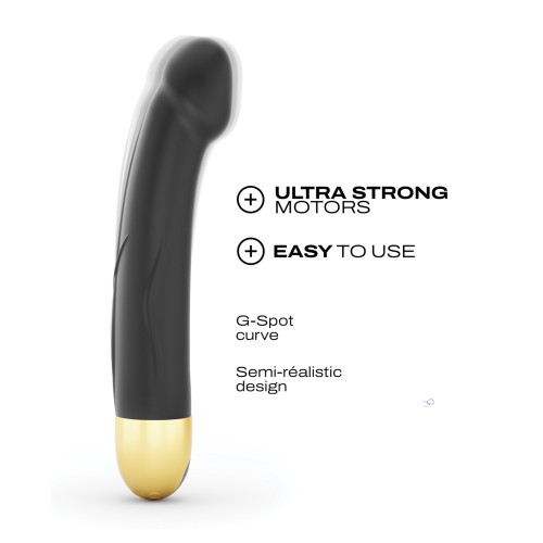 Dorcel Real Vibration M 8.6 Rechargeable Vibrator Black Gold