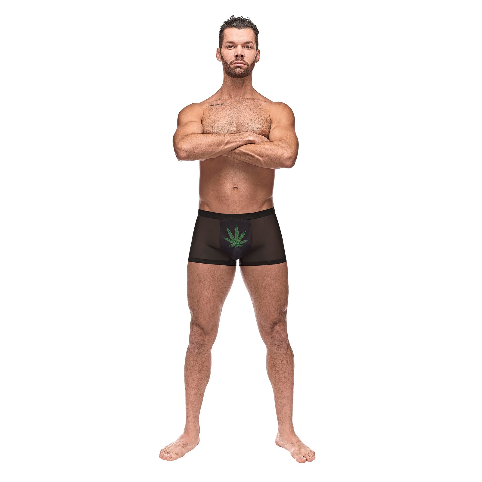 Private Screening Micro Mesh Pouch Shorts