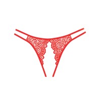 Adore Lovestruck Panty Red O/S